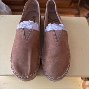 Sam Edelman Women’s Suede Espadrille Tan Size 8